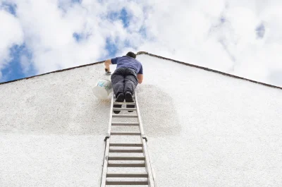 Peinture extérieure à Belonchamp — façades et ravalement